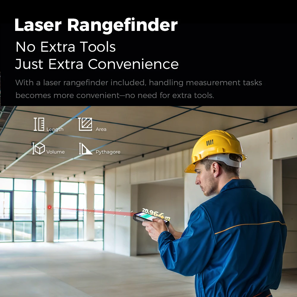 OUKITEL WP100 Outdoor-Smartphone – 33.000mAh Akku, integrierter Laser-Entfernungsmesser, Camping-Licht, 200MP Kamera, 36GB RAM + 512GB Speicher, 6,8" – Bild 5