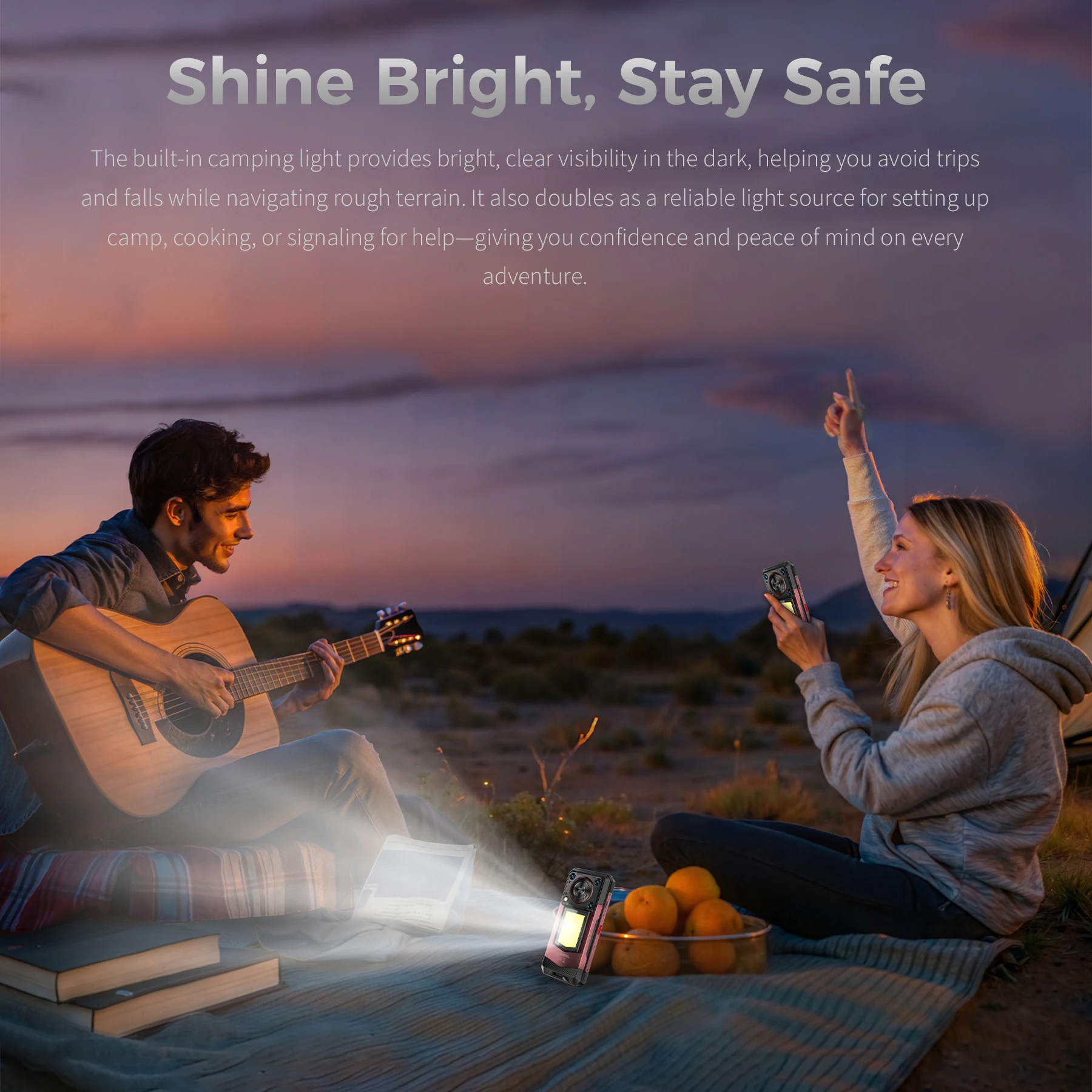 OUKITEL WP56 Outdoor Smartphone – 16000mAh Akku, 45W Schnellladen, 36GB+512GB Speicher, 6,8" FHD+ 120Hz Display, MTK7050, 108MP+32MP Kamera, Android 1 – Bild 6