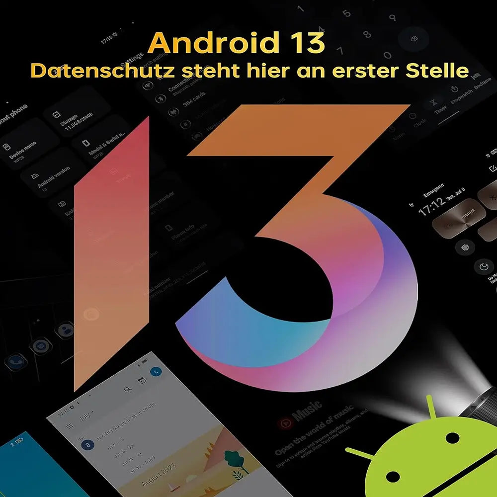 Oukitel WP28 6,52-Zoll 10600mAh Akku Android 13 Rugged Phone (15+256GB NFC) – Bild 5