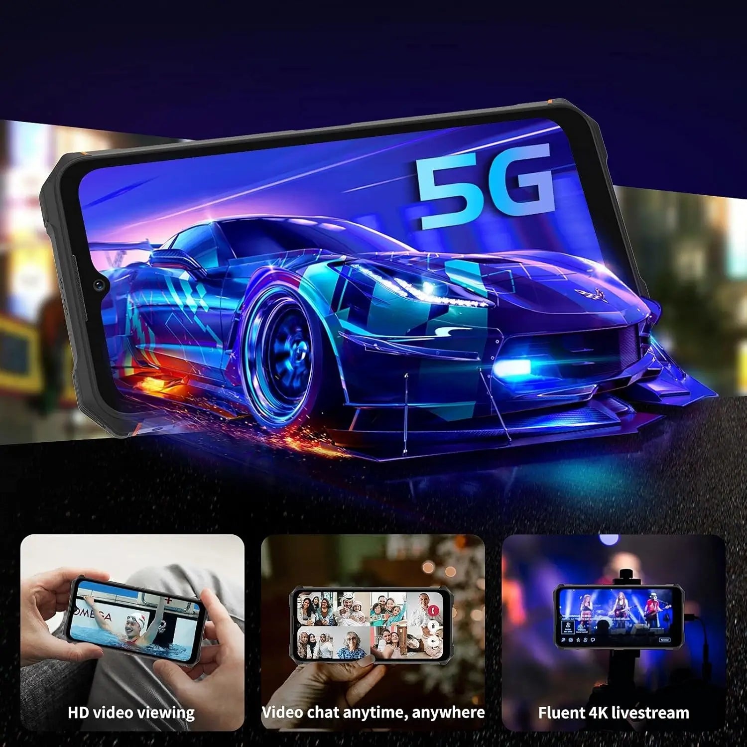 OUKITEL WP13 5G Infrared Thermometer Rugged Phone – Bild 6