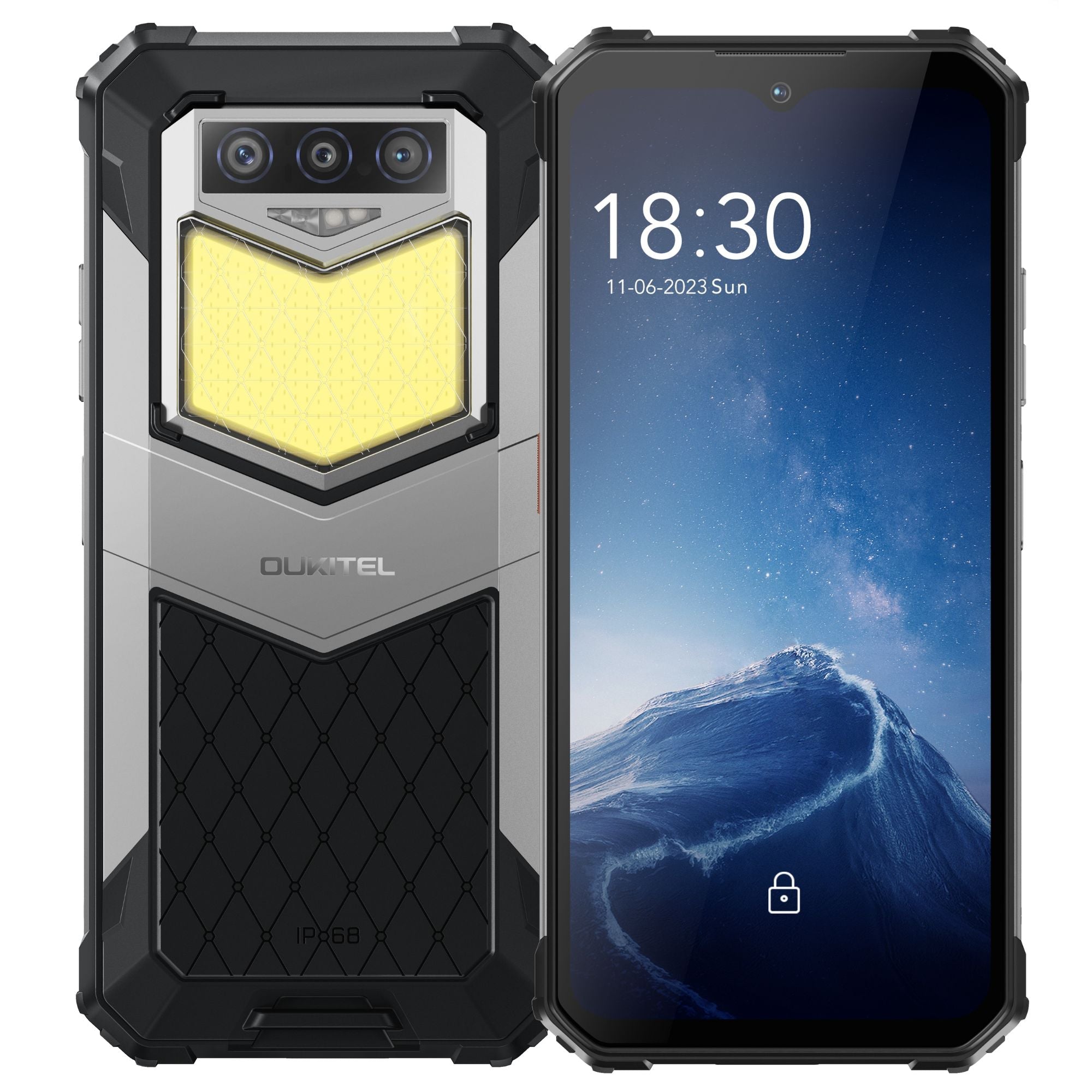 Oukitel WP26 10000mAh Akku 1200 LUM Super Camping Licht Outdoor Smartphone(16+256GB NFC) – Bild 2